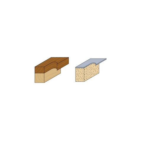 Frez dolny CMT HM I=25,4 D=9,5 S=8 dolne łożysko