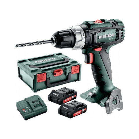 Metabo wiertarko wkrętarka BS 18 L 2x2,0 Ah 18V walizka ładowarka Metabo wiertarko wkrętarka BS 18 L 2x2,0 Ah 18V walizka ładowarka