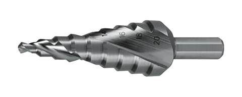 WIERTŁO STOPNIOWE MAKITA HSS-G, 9 STOPNI 4-20MM