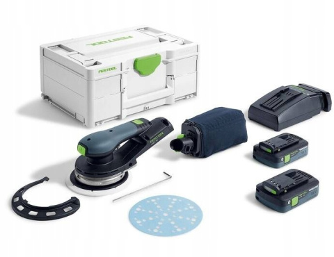 Festool Akumulatorowa szlifierka mimośrodowa ETSC 2 150 4,0 I-Plus