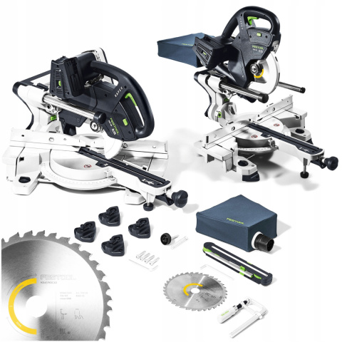 Festool Akumulatorowa ukośnica przesuwna KSC 60 EB-Basic Festool Akumulatorowa ukośnica przesuwna KSC 60 EB-Basic