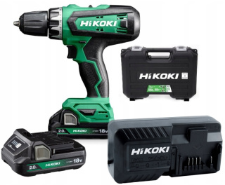 HIKOKI WIERTARKO WKRĘTARKA DS18DF WCZ 53Nm 2 x BATERIA 2Ah KUFER