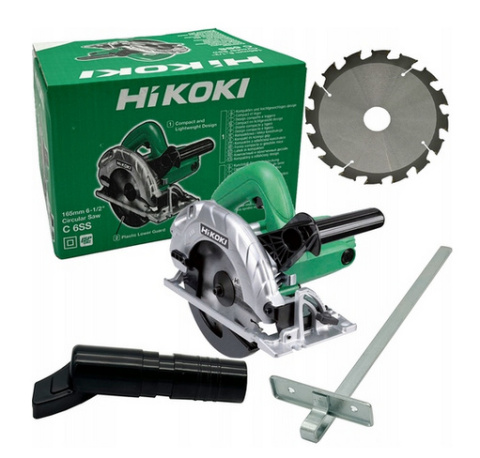 Pilarka tarczowa ręczna sieciowa HIKOKI 230V 165 mm 1050W C6SS WAZ