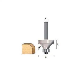 FREZ WKLĘSŁY Dewalt R6