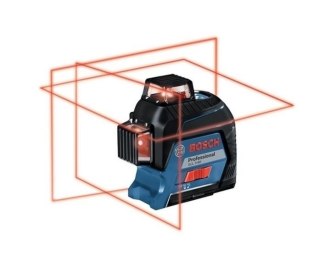 Bosch Laser Płaszczyznowy - GLL 3-80 + BM 1 + LR 2. LB