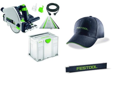 Festool TS 55 REBQ-PLUS-FS Zagłębiarka z szyną 1400 "KRAKÓW"