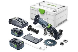 Festool aku. system cięcia z osprzętem diamentowym DSC-AGC 18-125 FH 5,2 EBI-Plus